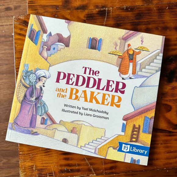 The PJ Library The Peddler & The Baker Jewish Paperback Book - Picture 1 of 8